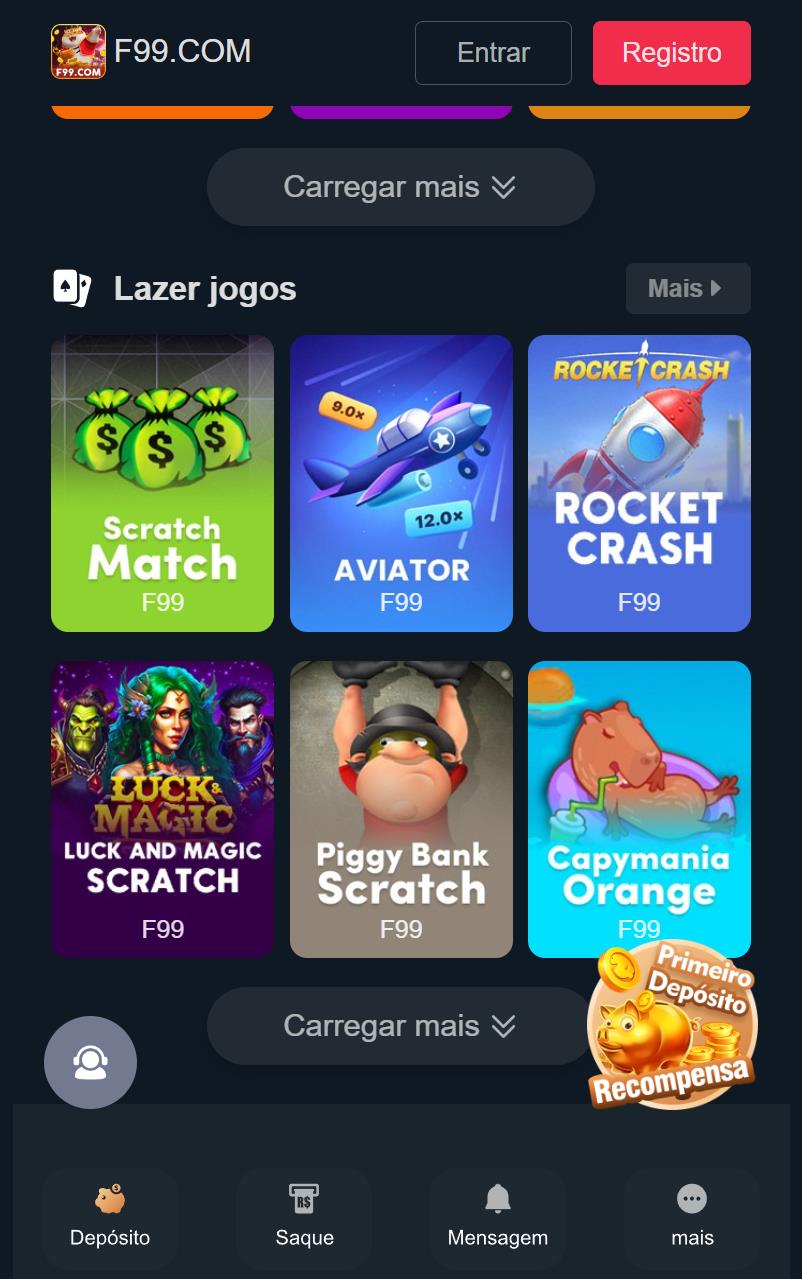 Variedade de Jogos Online Oferecidos